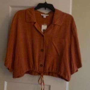 Summer button up blouse